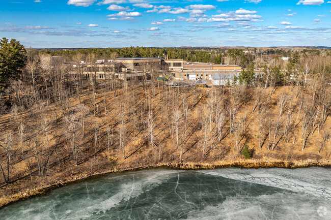 Grand Rapids Senior High School is located on the shores of the St. Louis River.