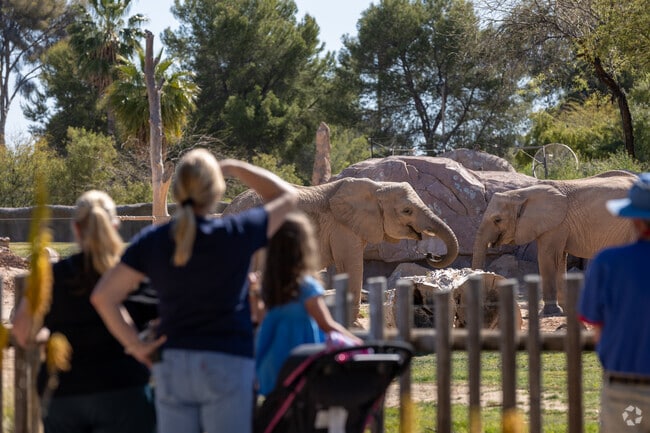 Reid Park Zoo is only minutes from Mitman, and is constantly upgrading it's facilities.