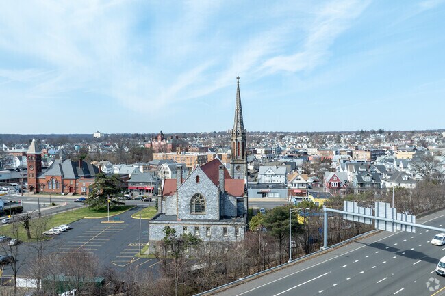 Local houses of worship add a welcoming charm to the skyline of The Hollow.