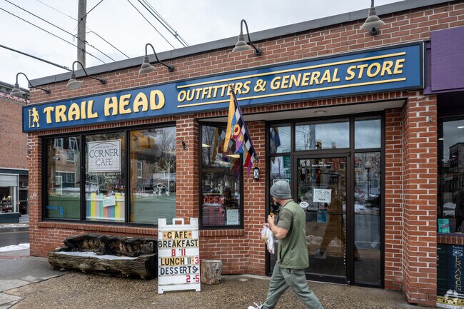 Trail Head is a outfitter and general store that carries a wide variety of hiking gear.