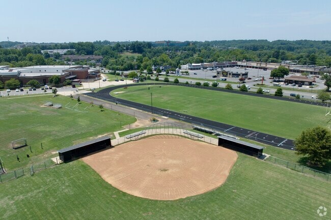 James Monroe High School serves the community of Fredericksburg.