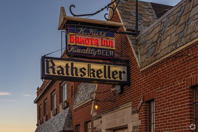 Visit the historic restaurant founded by Germans, The Dakota Inn Rathskeller.