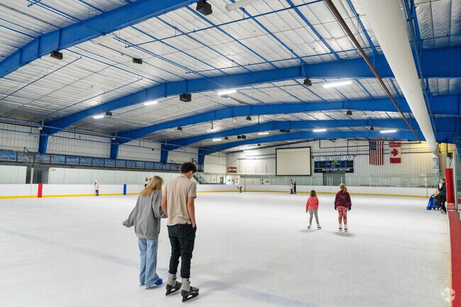 The Arctic Edge Ice Arena is a hub for ice sports enthusiasts.