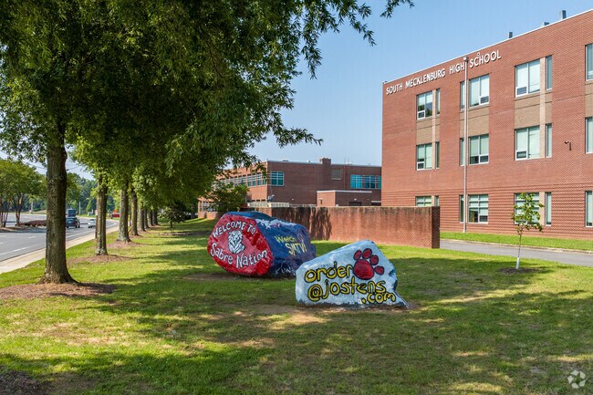 South Mecklenburg High School is located just north west of the Touchstone Village neighborhood.