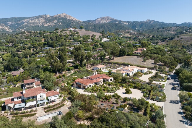 Overview of the residential areas of the Foothill neighborhood.