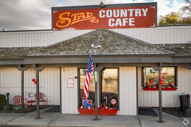 Locals love the Star Country Cafe located on Hwy 44 in Star.