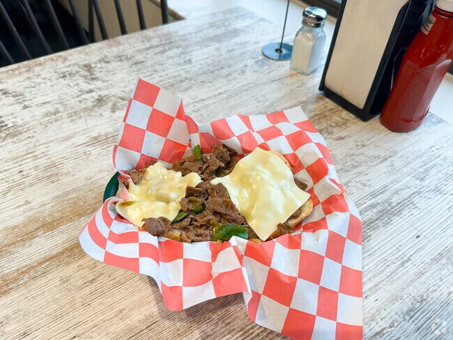 Al-Zaytuna Grill in Fairfield Township has a delicious steak-n-cheese sandwich.