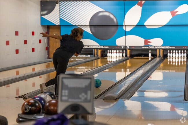 Picadome residents enjoy a game on one of 40 lanes offered at Southland Lanes.