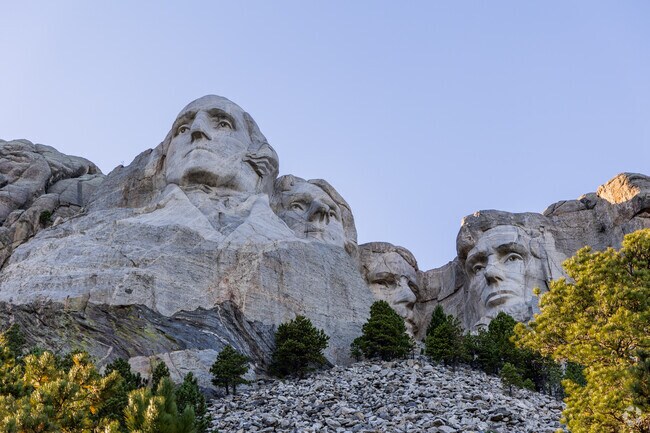 The famous Mount Rushmore is just a short drive from Ashland Heights.