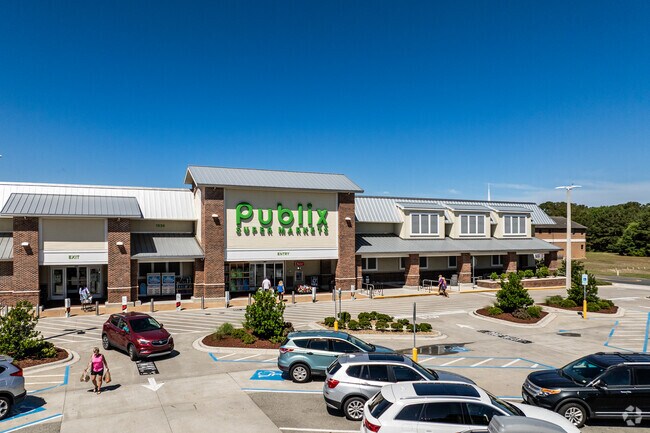 Publix in Kill Devil Hills provides convenient shopping just a short drive from Colington Harbour.