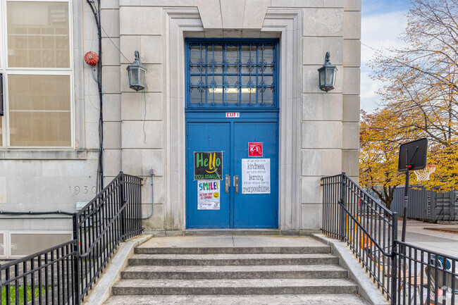P.S. 5 Huguenot is known for its warm and welcoming atmosphere.