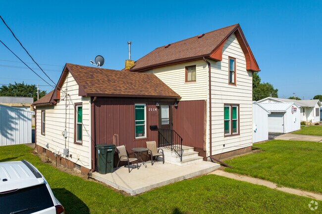 Downtown Waterloo displays an eclectic collection of architectural styles.