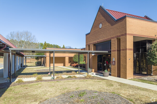 Griggs Road Elementary School main entrance.