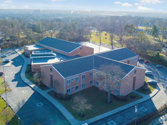 There are many secured entrances at Highview 6th Grade Center.
