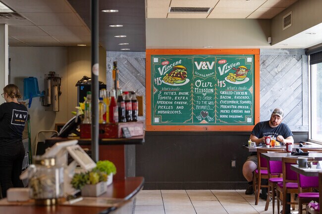 Experience Union Township finest: authentic flavors at V&V Scratch Kitchen.