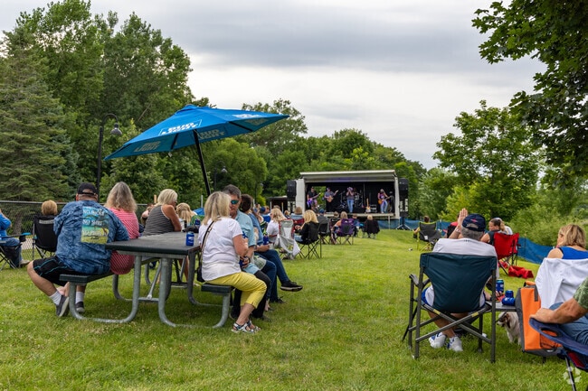 Capitol Heights residents can enjoy live music at nearby Copper Creek Lake Park.
