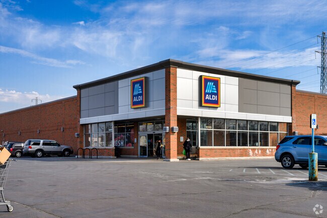 Aldi is cost conscious, full-service grocery store, located near Old Forest.