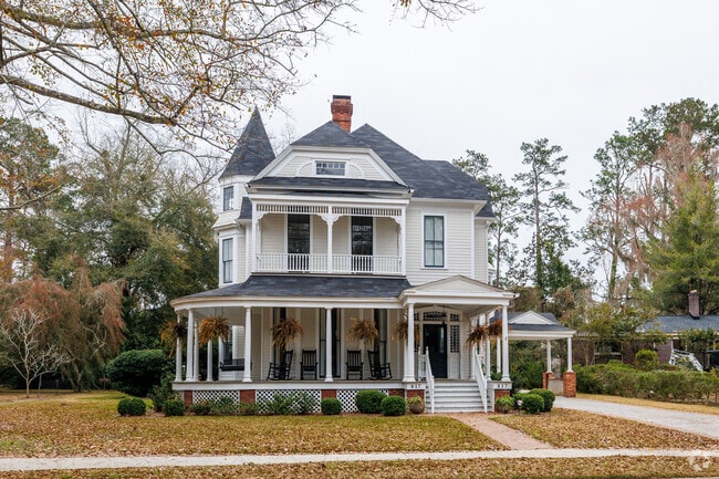 Victorian mansions line the streets of Thomasville and once served as winter homes for the wealthiest families in the world.