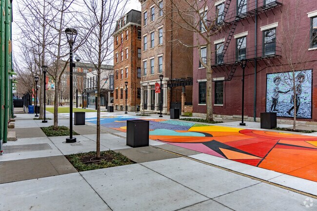 Pendleton features a wide variety of colorful street art that decorate the community.