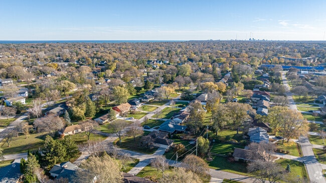 Bayside lies north of Milwaukee along Lake Michigan’s shoreline.