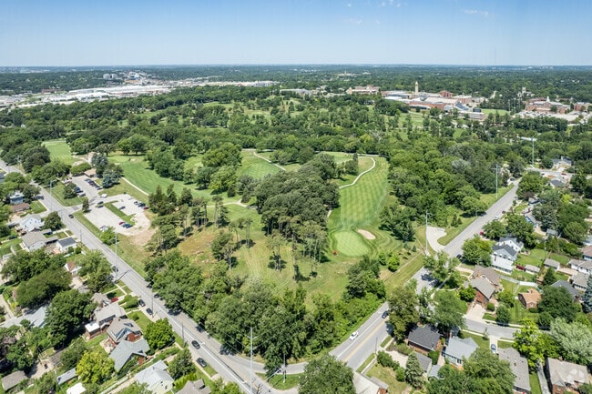 Elmwood Golf Course just to the east of the neighborhood.