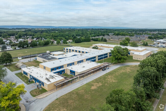 Chambersburg Area Middle School - North has 1,045 students.