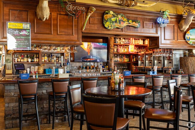 La Carreta Restaurant bar and dinning room has spicy Mexican dishes in Schererville.