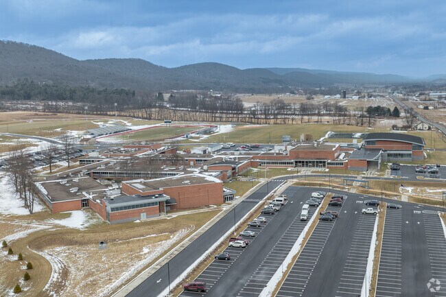 Penns Valley Area Junior/Senior High School serves middle and high schoolers in the area.