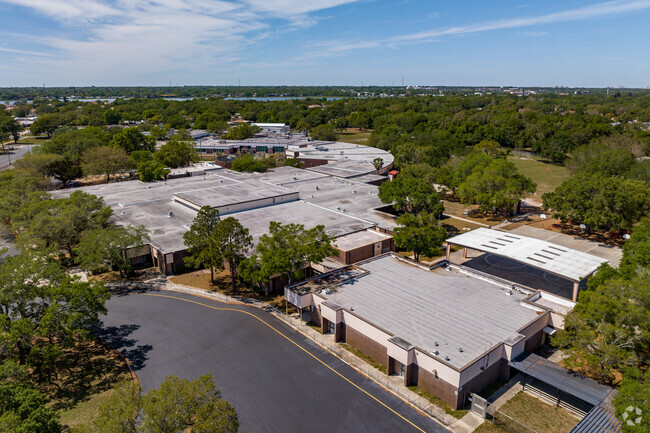 Walsingham Elementary school is tucked away in a quite neighborhood.
