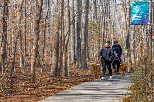 Eastway residents enjoy the many opportunities the area has for being active outside.