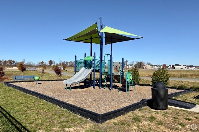 Kids will love the playgrounds found throughout New Post.