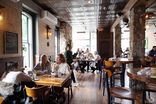 Henry's tavern in downtown Ballston Spa serves craft beers and gourmet comfort foods.