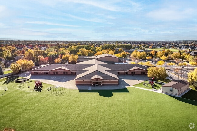 Galileo STEM Academy's fields are well-maintained for its students extracurricular activities.