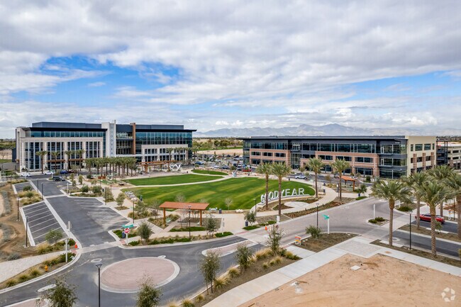At the new Goodyear Civic Square, neighbors can gather for festivals, events and concerts.