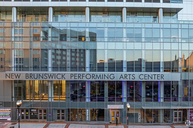 New Brunswick Performing Arts Center features two state-of-the-art theatrical venues.