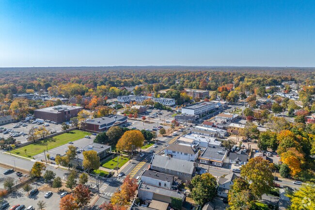 Smithtown features quiet suburbs and a sprawling downtown.