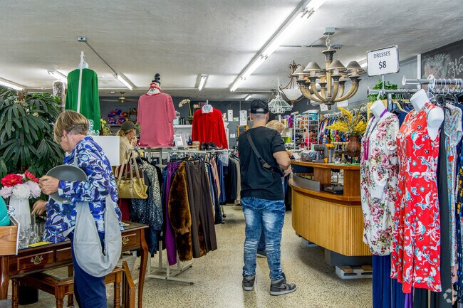 Anona Thrift Shoppe is a popular destination for antiquing and finding quirky knickknacks.