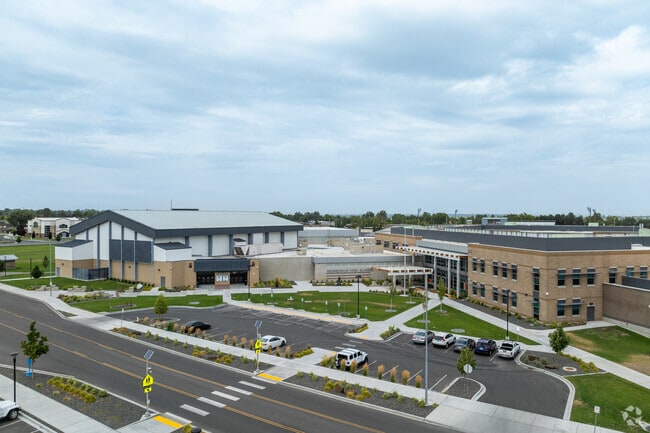 Kennewick High School serves the Kennewick City area.