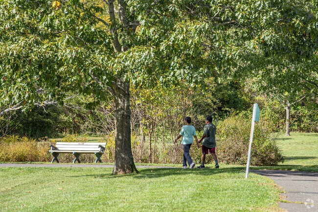 Harry Dunham Park offers a pavilion, a disc golf course, soccer fields and many walking trails.
