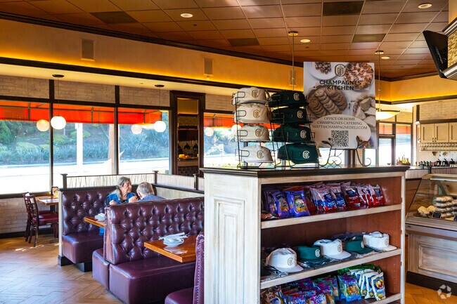 Champagnes Kitchen is a full-service bistro serving hearty American meals in Newport North.