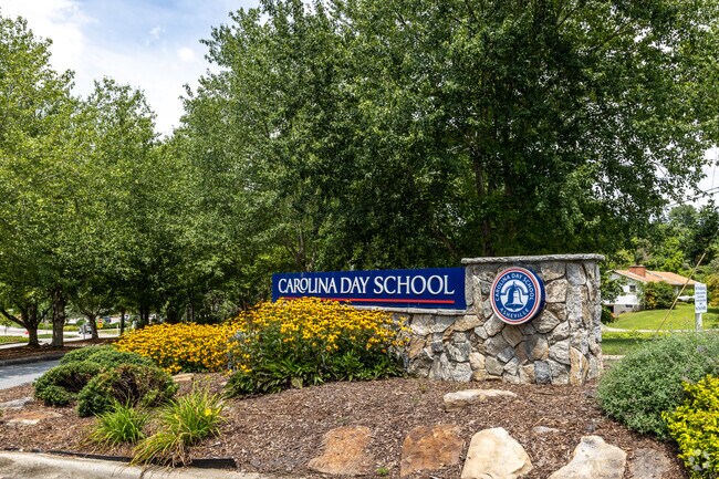 The private Carolina Day School serves grades Pre-K through 12th.