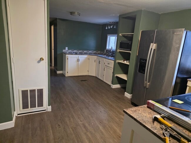 Kitchen from entry way