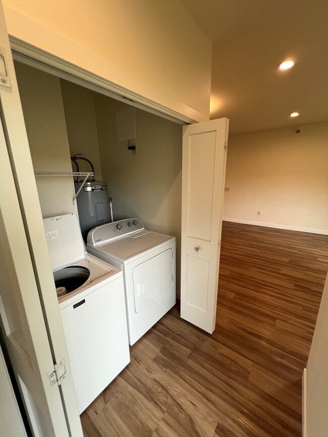 In-Unit Laundry Apt 103