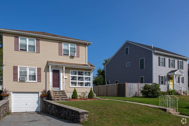 Homes in North Andover enjoy ample yard space.