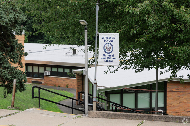 Thomas Jefferson Elementary School has 266 students.