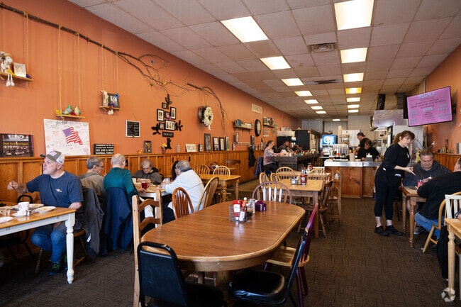 J&T Family Cafe is a constantly busy location in the Scotia area with locals.