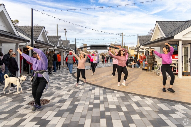 Wonderview residents participate in Holiday Karaoke at McHenry Riverwalk District.