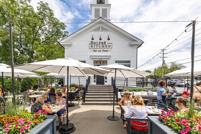 The Belfre Kitchen in Delafield, near Chenequa, is a popular restaurant in an old church.