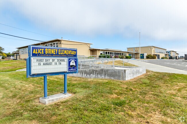 Alice Birney Elementary School is a public K-5 school in Eureka.