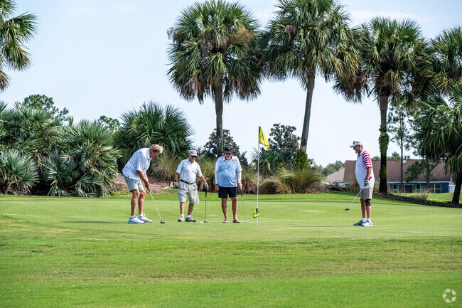 Village of Glenbrook locals gather at El Diablo Executive Golf Course.